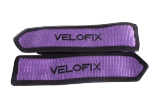 Bozal Velofix Velcro/Polyester Purple